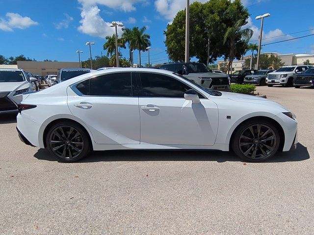 Certified 2025 Lexus IS 350 F Sport w/ Accessory Package 2 RWD image 3