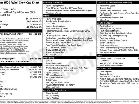 Used 2022 RAM 1500 Rebel w/ Rebel Level 2 Equipment Group image 10