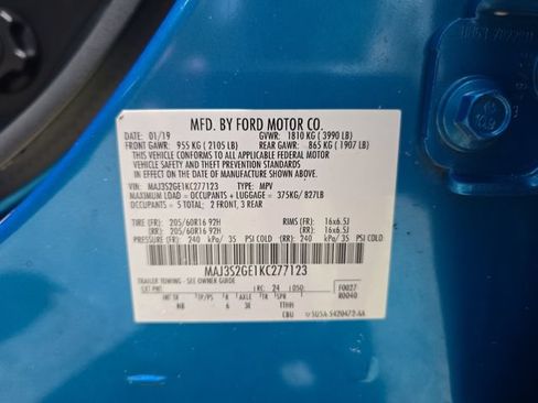 Used 2019 Ford EcoSport SE w/ SE Convenience Package FWD image 31