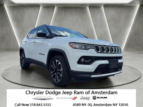 Used 2023 Jeep Compass Limited w/ Sun and Sound Group AWD/4WD image 1