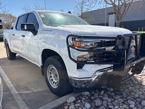 Used 2025 Chevrolet Silverado 1500 W/T w/ WT Safety Package AWD/4WD image 3