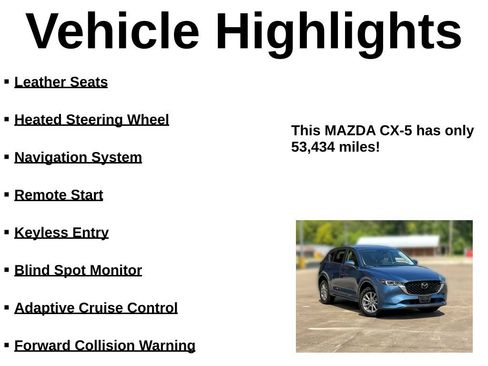 Used 2024 MAZDA CX-5 AWD 2.5 S w/ Select Package image 36