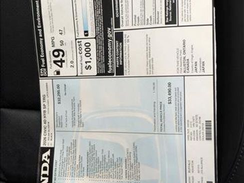 New 2026 Honda Civic Sport Touring image 18