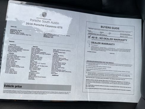 Used 2016 Porsche Cayenne GTS image 43