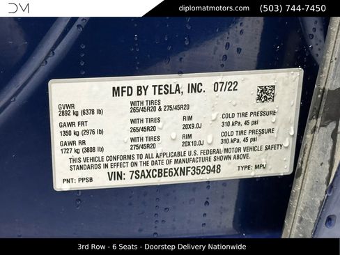Used 2022 Tesla Model X Plaid image 48