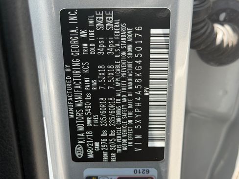 Used 2019 Kia Sorento EX w/ EX Touring Package FWD image 47