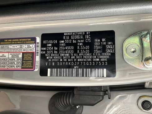 Used 2025 Kia Sorento SX Prestige AWD/4WD image 19