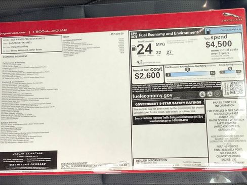 New 2026 Jaguar F-PACE R-Dynamic S image 15