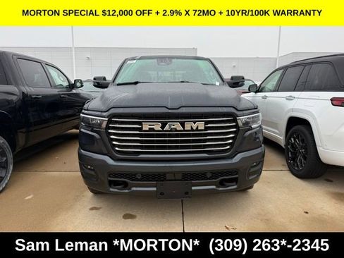 New 2026 RAM 1500 Laramie w/ Bed Utility Group AWD/4WD image 3
