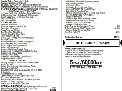 New 2026 Jeep Wrangler Unlimited Rubicon image 2