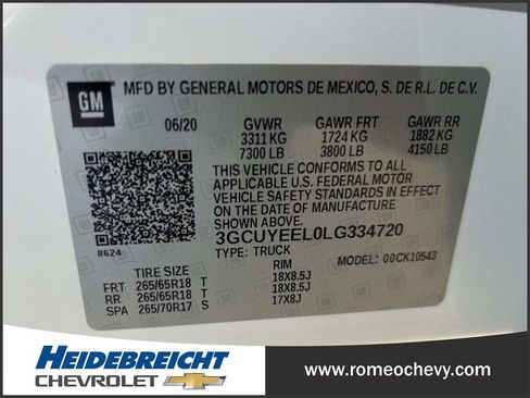 Certified 2020 Chevrolet Silverado 1500 RST w/ All-Star Edition AWD/4WD image 8