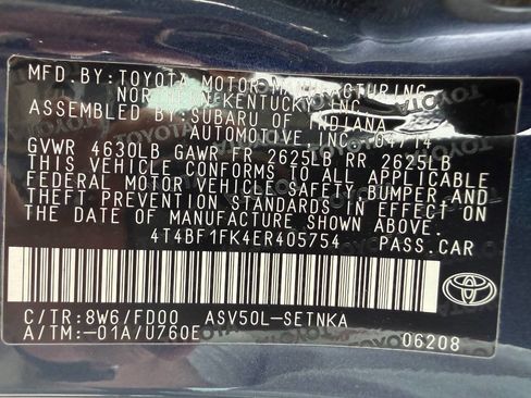 Used 2014 Toyota Camry LE FWD image 38