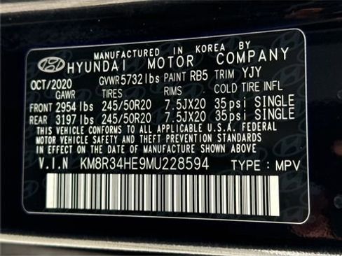 Used 2021 Hyundai Palisade SEL w/ Convenience Package image 22