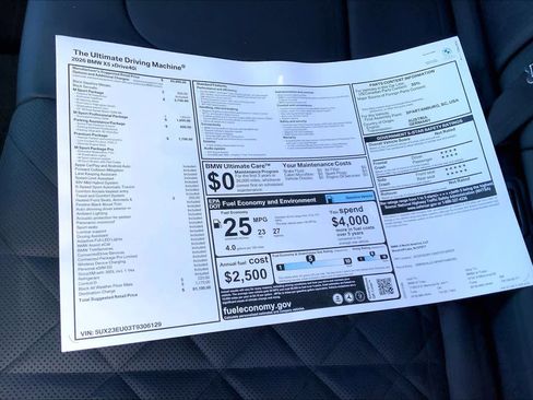 New 2026 BMW X5 xDrive40i w/ M Sport Package image 20