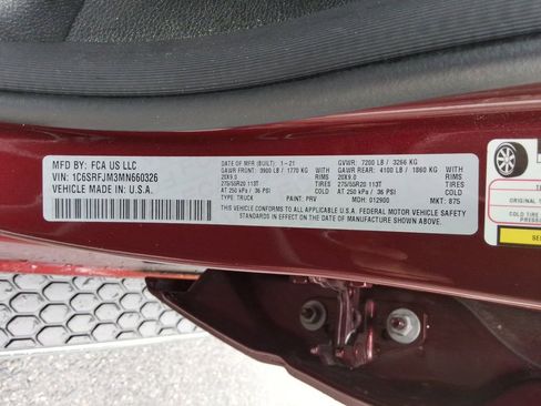 Used 2021 RAM 1500 Laramie AWD/4WD image 40