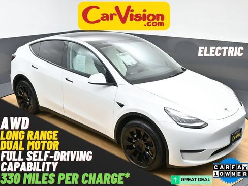 Used 2022 Tesla Model Y Long Range AWD/4WD image 1