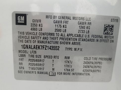 Used 2015 Chevrolet Equinox LS FWD image 33