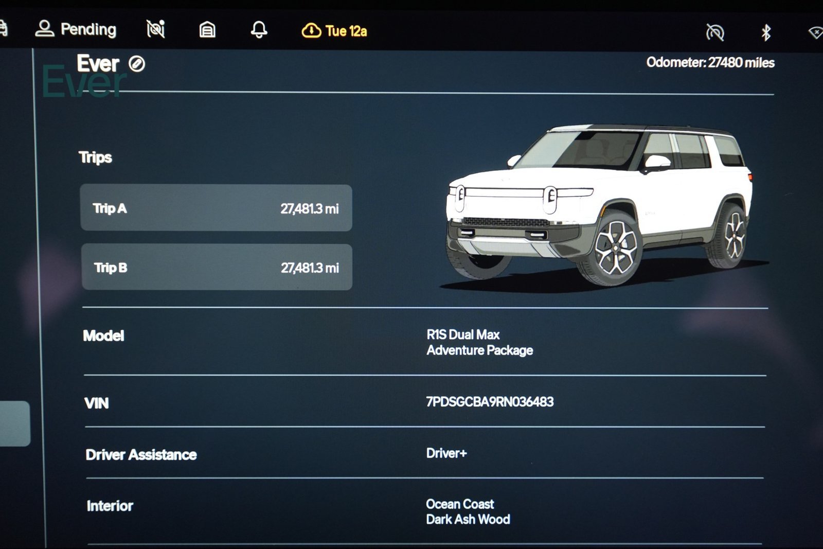 Used 2024 Rivian R1S Adventure Dual AWD/4WD image 7
