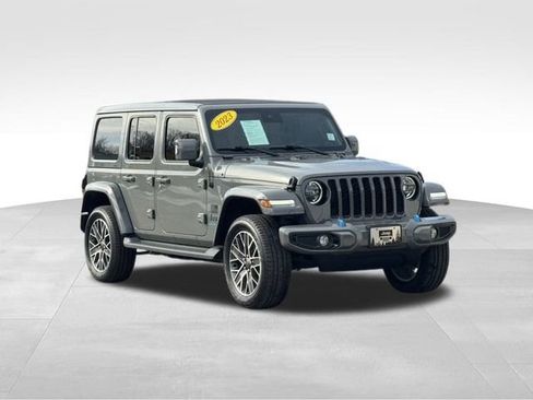 Used 2023 Jeep Wrangler Sahara 4xe image 1