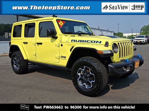 Certified 2023 Jeep Wrangler Unlimited Rubicon 4xe w/ Cold Weather Group AWD/4WD image 1
