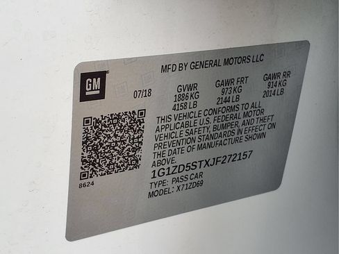 Used 2018 Chevrolet Malibu LT w/ Leather Package FWD image 23