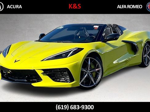 Used 2023 Chevrolet Corvette Stingray Convertible w/ LPO, Roadside Safety Package image 1