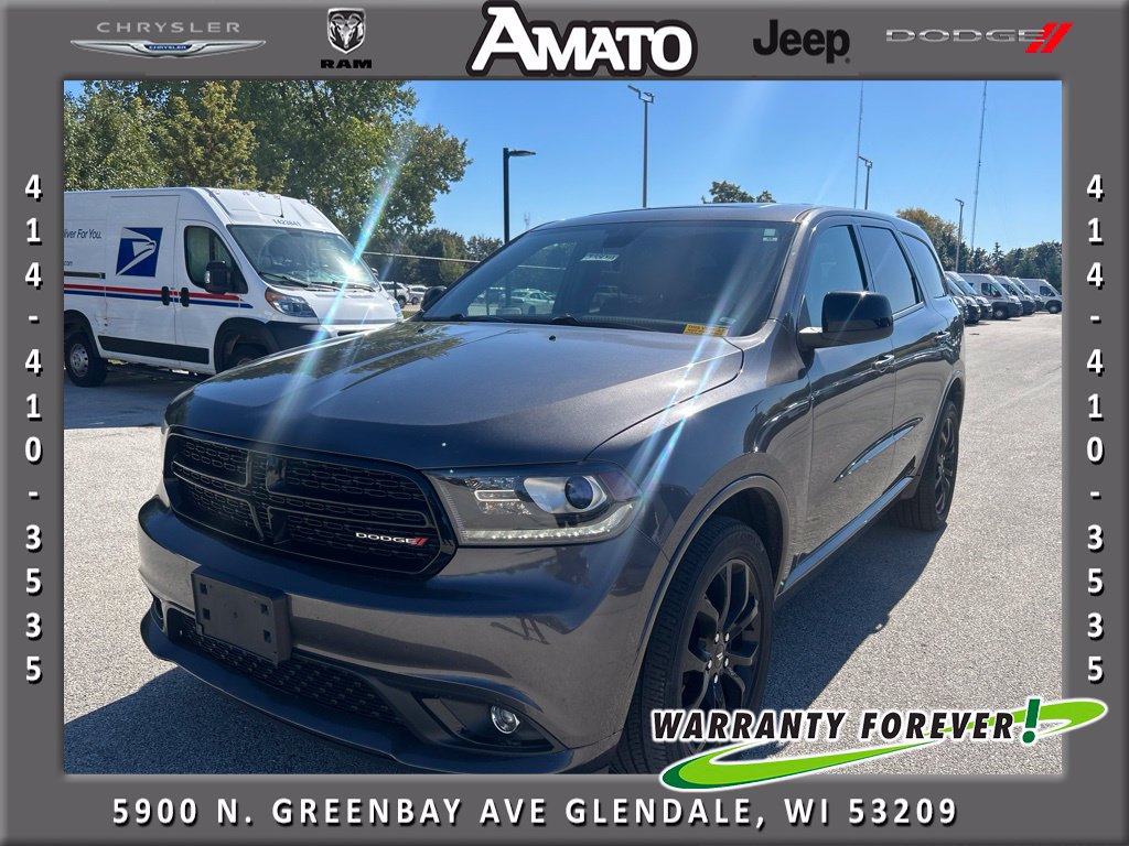 Used 2020 Dodge Durango SXT w/ Blacktop Package AWD/4WD image 1