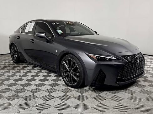 Used 2023 Lexus IS 350 F Sport w/ Memory Package RWD image 3