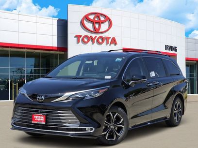 New 2026 Toyota Sienna Platinum