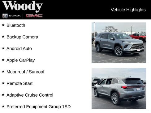 New 2026 Buick Enclave Preferred w/ Power Package AWD/4WD image 3