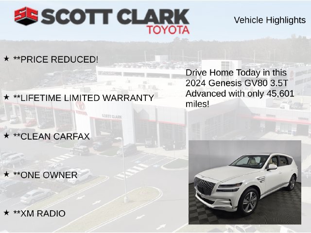 Used 2024 Genesis GV80 3.5T Advanced w/ Advanced Package AWD/4WD image 13