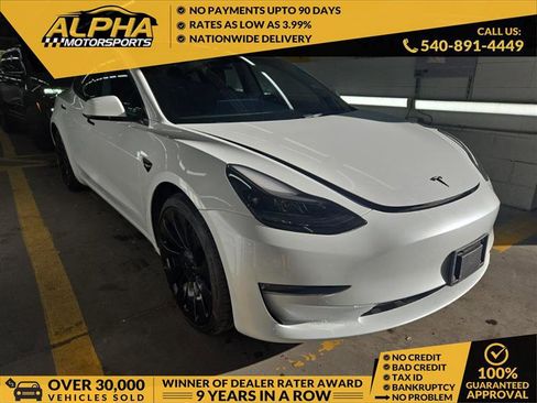 Used 2023 Tesla Model 3 Performance AWD/4WD image 1