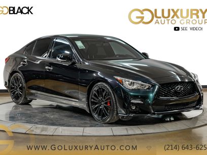 Used 2024 INFINITI Q50 Red Sport 400 w/ Black Opal Edition