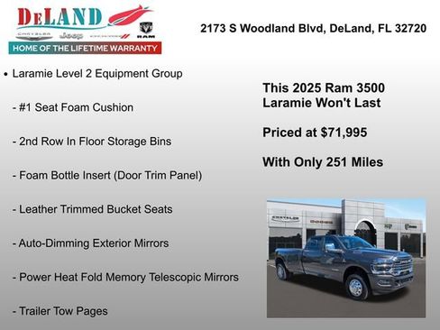 Used 2025 RAM 3500 Laramie image 6