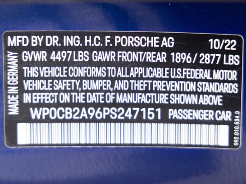 Certified 2023 Porsche 911 Carrera S w/ Sport Package RWD image 37
