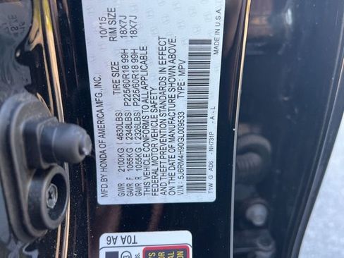 Used 2016 Honda CR-V Touring image 22