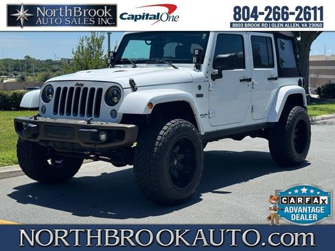 Used 2016 Jeep Wrangler Unlimited Sahara AWD/4WD image 1