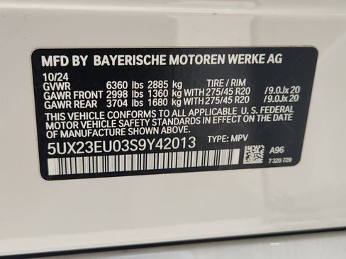 Used 2025 BMW X5 xDrive40i w/ Executive Package AWD/4WD image 35