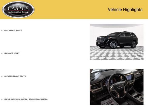 Used 2021 GMC Acadia Denali w/ Denali Ultimate Package AWD/4WD image 3
