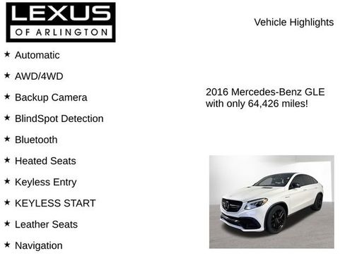 Used 2016 Mercedes-Benz GLE 63 AMG S image 7