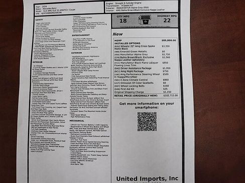 Used 2024 Mercedes-Benz GLE 53 AMG 4MATIC Coupe image 89