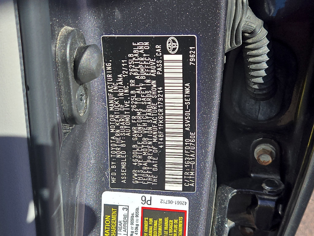 Used 2012 Toyota Camry LE FWD image 28