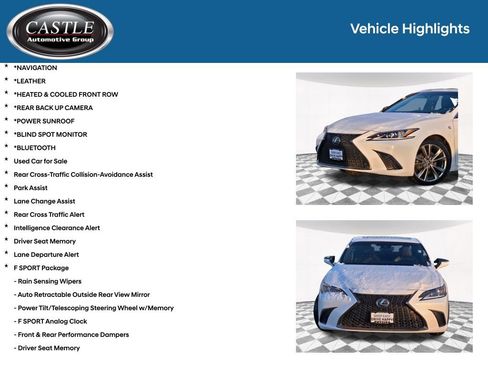 Used 2020 Lexus ES 350 F Sport image 3