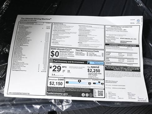 New 2026 BMW X3 xDrive30 w/ Convenience Package image 36