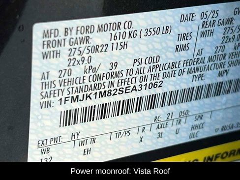 Used 2025 Ford Expedition Max Platinum w/ Stealth Appearance Package image 6