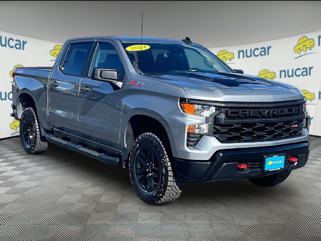 Used 2024 Chevrolet Silverado 1500 Custom Trail Boss AWD/4WD image 1