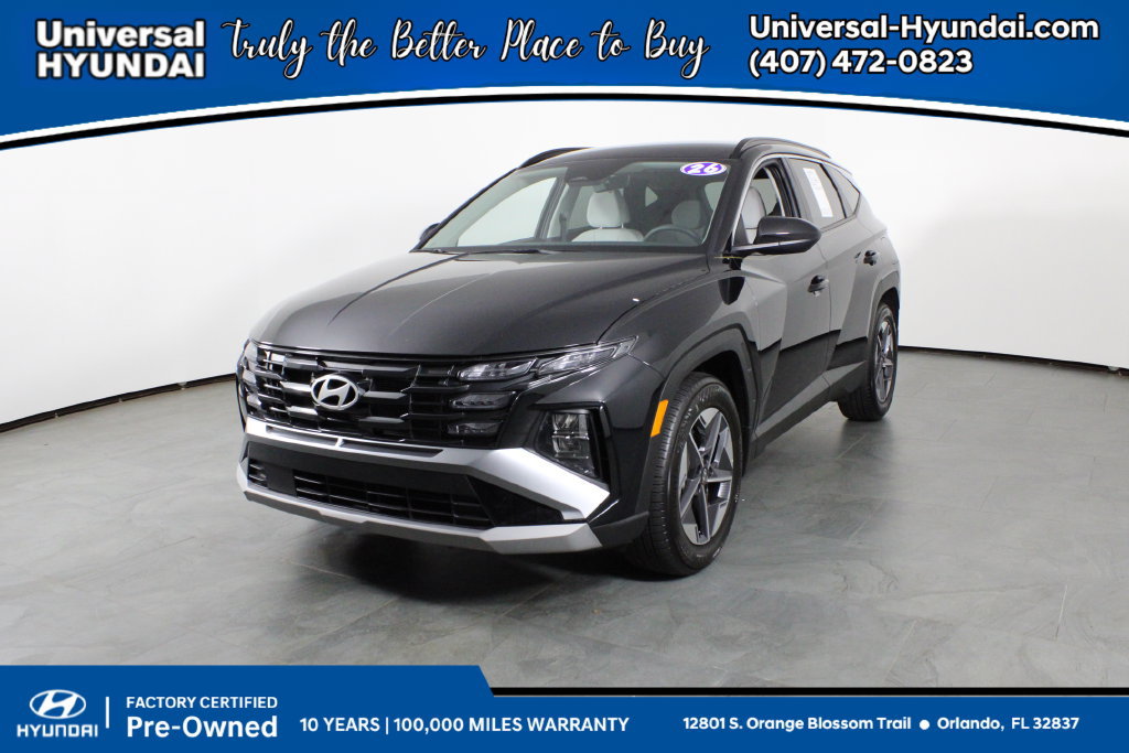 Certified 2026 Hyundai Tucson SEL Plus FWD 360° Tour