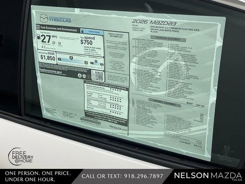 New 2026 MAZDA MAZDA3 2.5 Turbo Sedan w/Premium Plus image 17