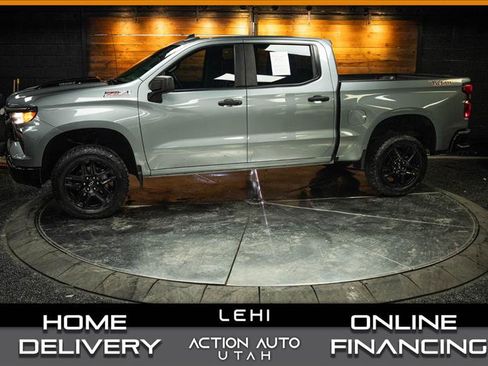 Used 2025 Chevrolet Silverado 1500 Custom Trail Boss AWD/4WD image 1