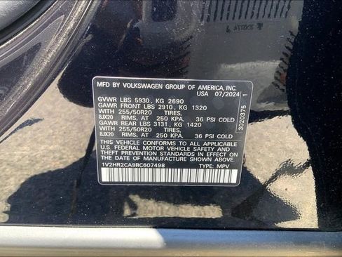 Used 2024 Volkswagen Atlas SE AWD/4WD image 4
